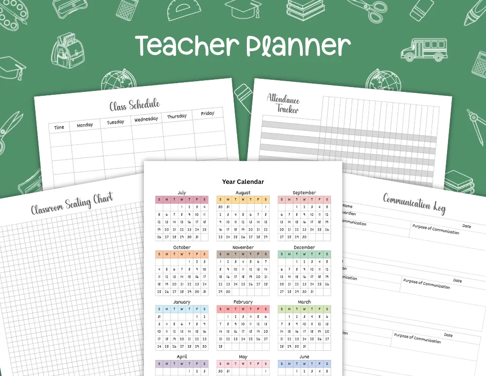 Teacher Planners