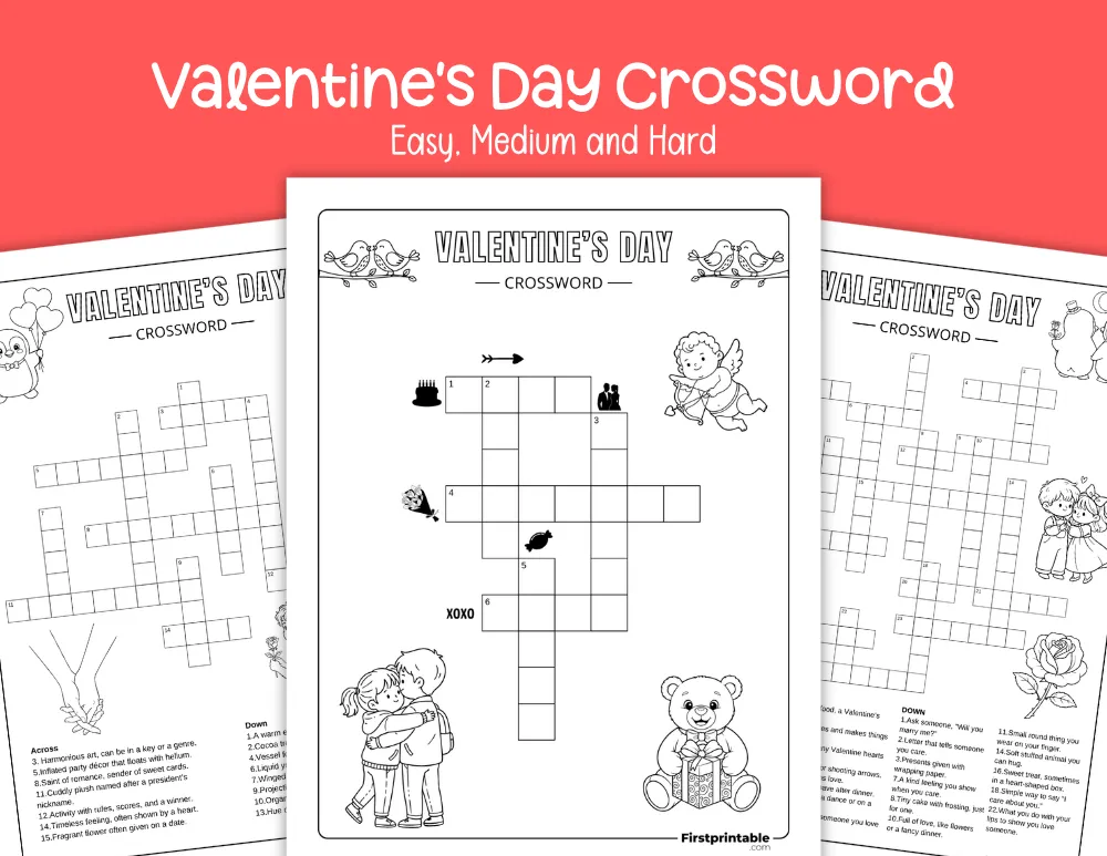 Valentine's Day Crossword
