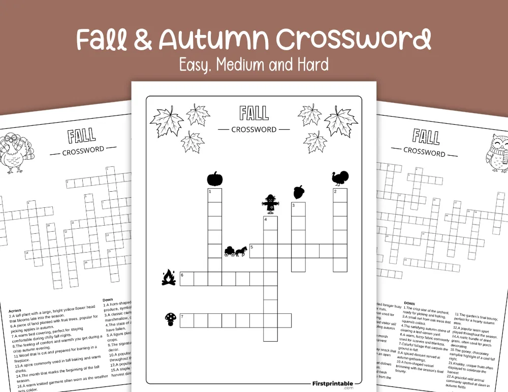 Fall Crossword