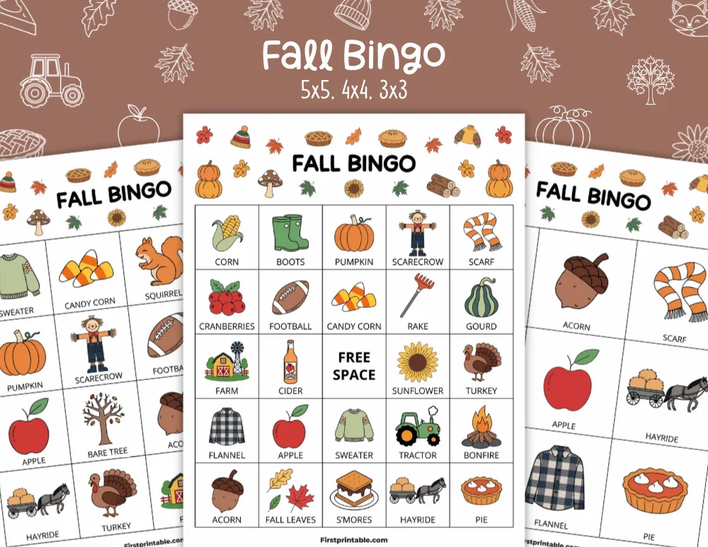 Fall Bingo