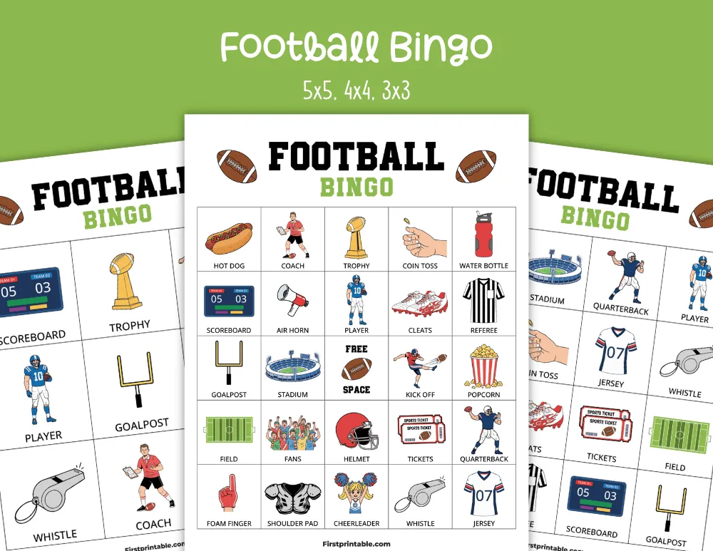 Football Bingo