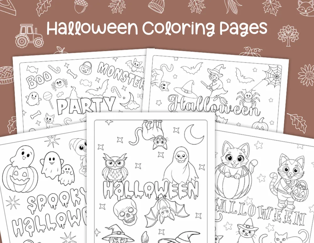 Halloween Coloring Pages