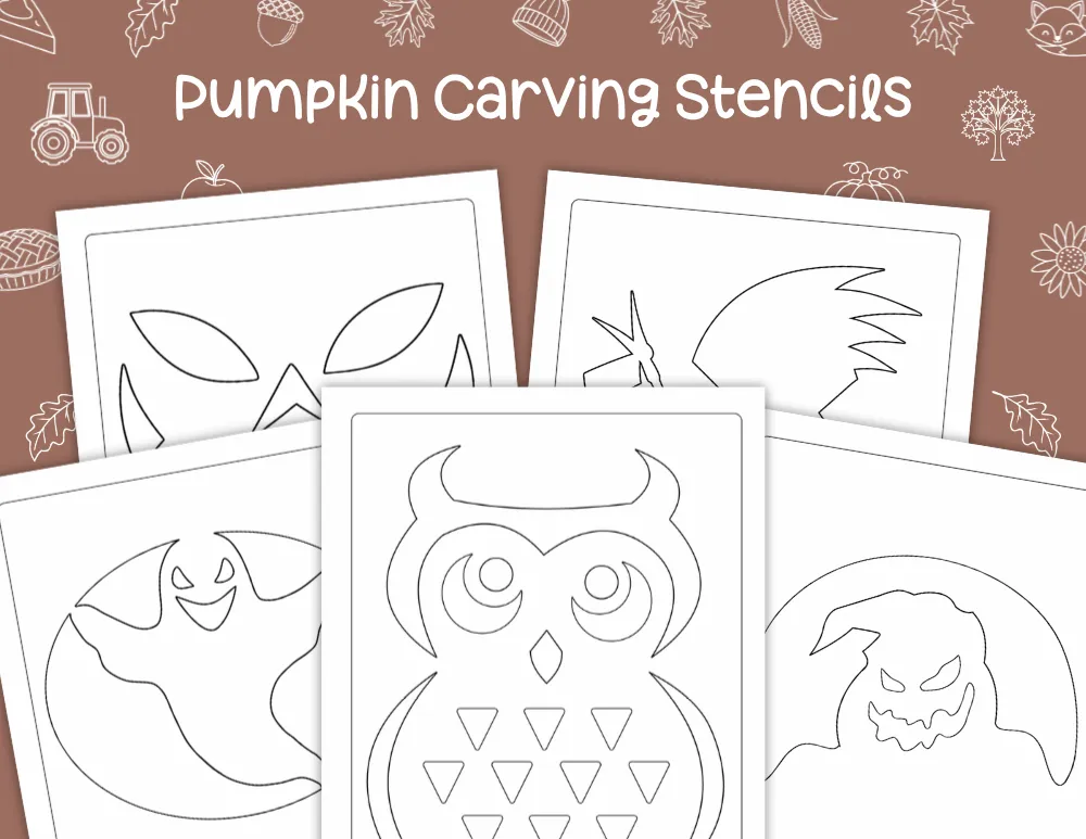Pumpkin Carving Stencils