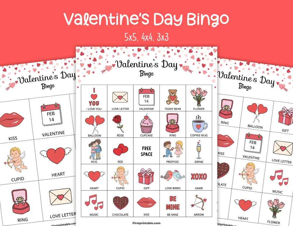 Valentine's Day Bingo