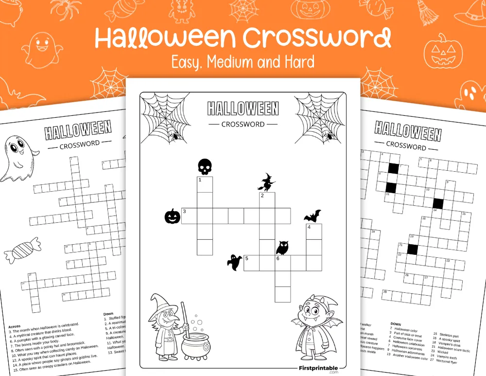 Halloween Crossword