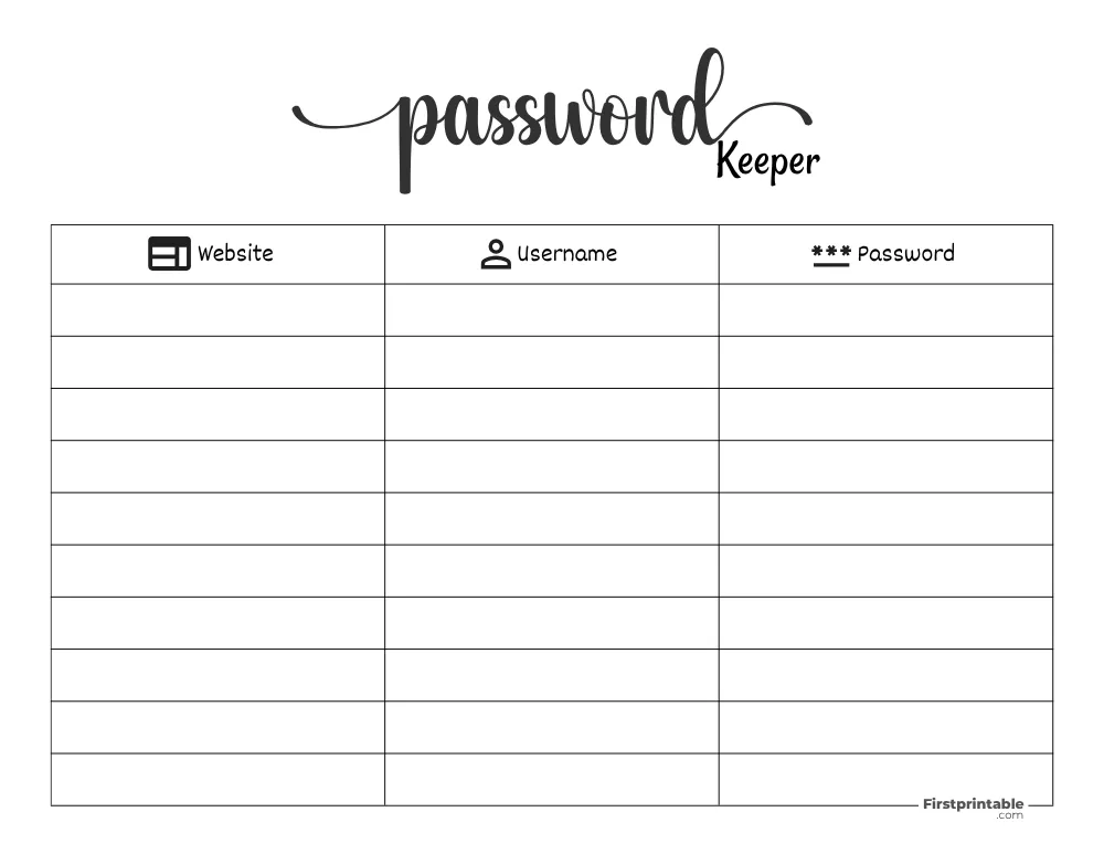 Password Keeper 05