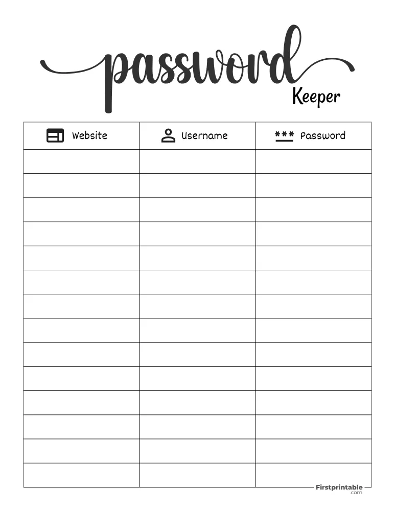 Password Keeper 09